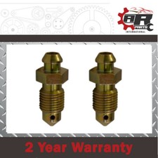 Brake Bleed Screw / Bleed Nipple - 10mm x 1mm - Metric - Pack of 2
