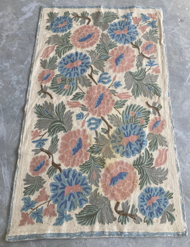 Vintage handmade uzbek suzani - vintage,