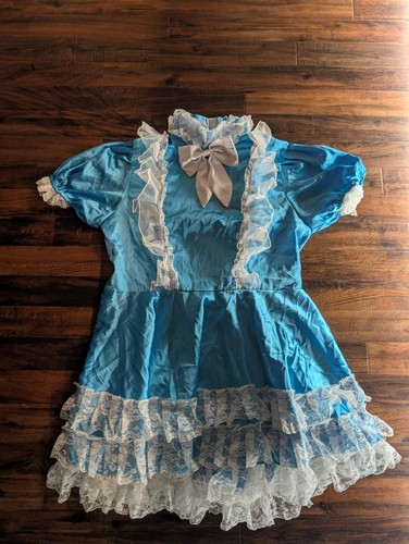 Lockable sissy maid dress - maid,