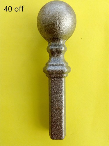 Mild steel ball tops - 40,