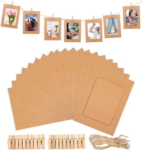 Cardboard photo frames pcs - frames,20,