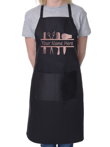 Personalised apron hairdresser - apron,