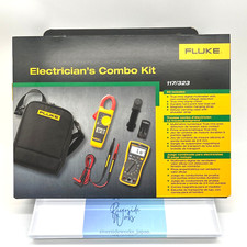 Fluke 117/323 Electricians Combo Kit Digital Multimeter Clamp Meter New