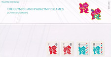 2012 Olympic & Paralympic stamps royal mail definitives pack 92 UNMOUNTED MINT