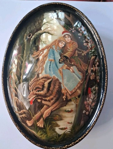 Rare double handpainter mother - double,