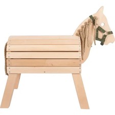 79 cm Wooden Horse Riding Toy