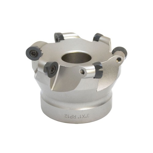 Indexable round face mill - face,