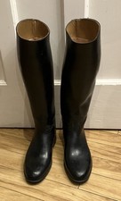 Aigle Coupe Saumur black Rubber Riding Boots Size UK 6 Or EU 39 Pre-owned VGC