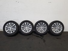 PEUGEOT 208 2015 ALLOY WHEELS & TYRE SET 16 INCH HEPHAIS GREY 98081375VX