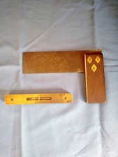 Antique Rosewood Try Square