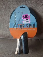Dunlop Top Spin table tennis Bat Brand New 2 Pack 