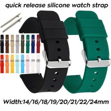 Silicone Rubber Watch Strap