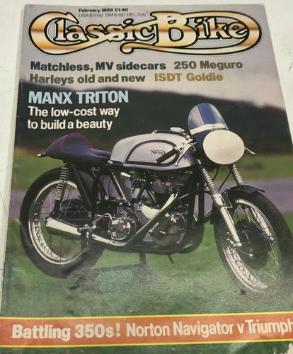 Classic bike magazine - bike,