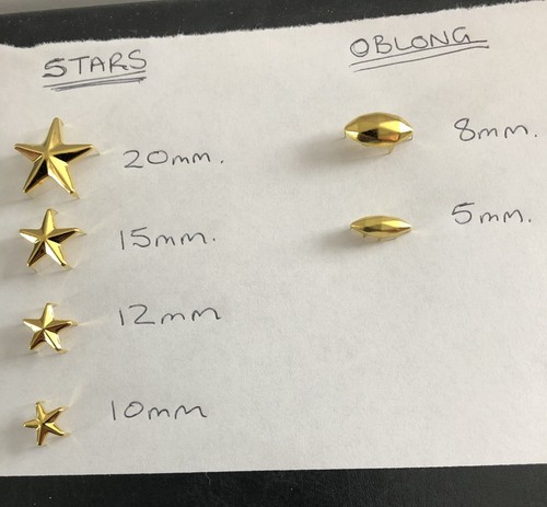 Nailheads and rhinestones for - and,