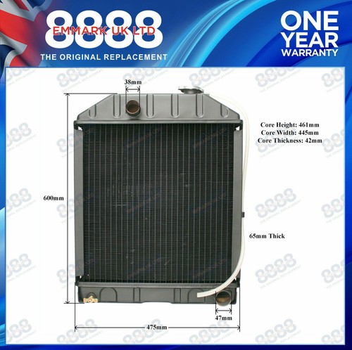 Radiator fits ford tractors - ford,
