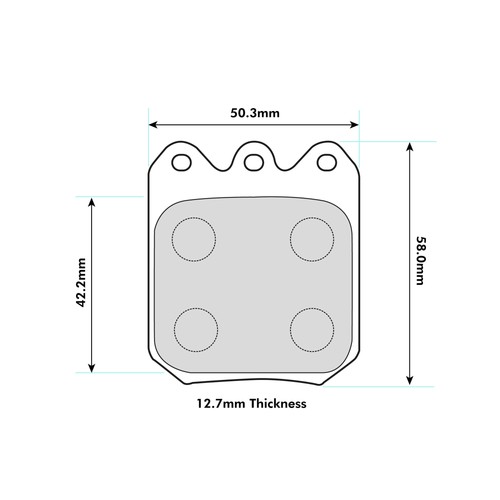 Ferodo ds3000 brake pads - pads, to