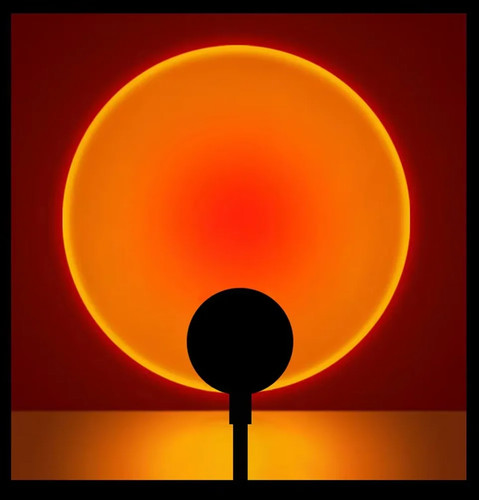 Led sunset lamp - sunset, nightlights