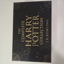 Harry Potter Paperback Box Set (Books 1-7) (Adult Edition, 2004) Softcover  RARE