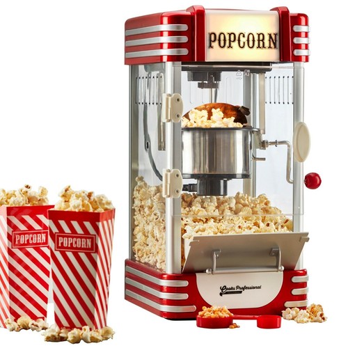 Retro popcorn machine hot air - retro,