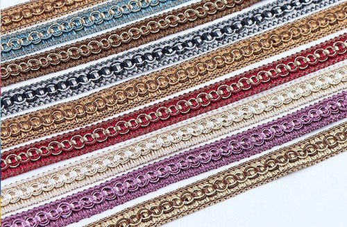 Braid gimp trim 19mm - braid, wide