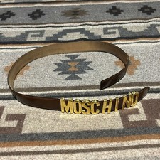 Moschino Belt Logo Name