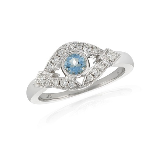 9ct white gold - 9ct, &