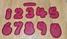 Numberjacks Cookie Cutters
