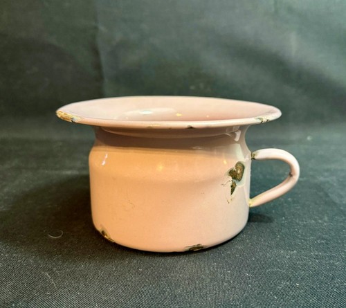 1930s pink enamelware - 1930s,