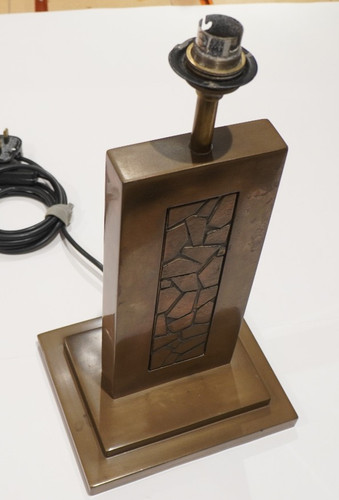 David hunt table lamp - david, bronze