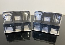 2 x 3 Pack IKEA Fjantig Chair Shaped Wall Hooks Black 603.471.02 Brand New