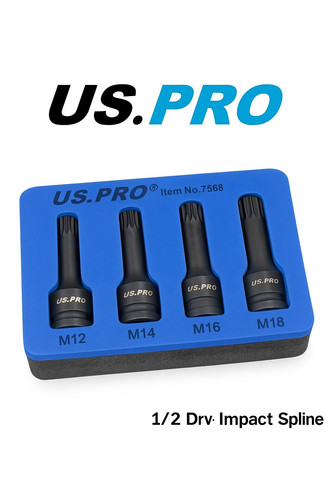 Pro 4pc drive impact - us, ½"