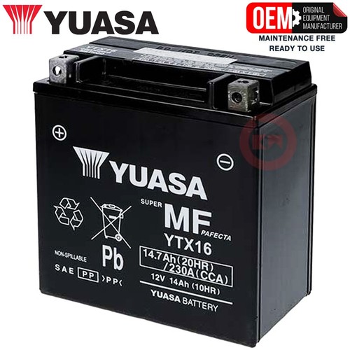 Ytx16 yuasa original sealed - yuasa,