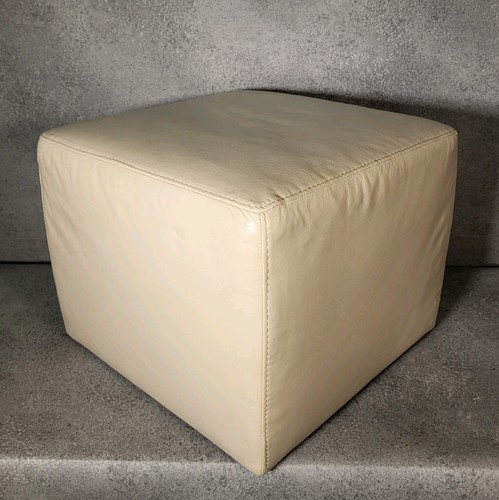 Minimalist cream faux leather - cream,