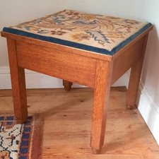 Vintage Tapestry Upholstered