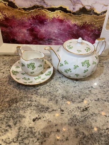Aynsley tea pot and milk - pot,