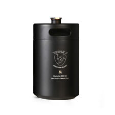 Mini Stainless Steel Growler Ss Keg 5l 304 Black