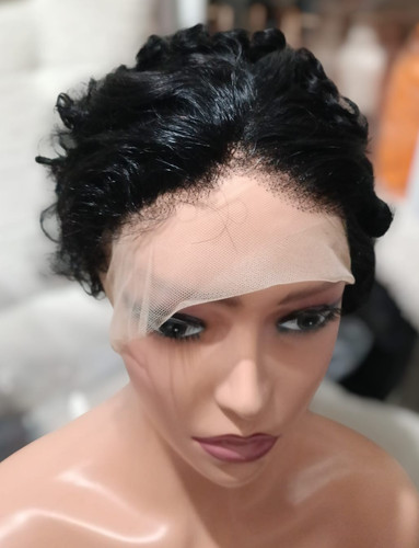 Human hair short - human,