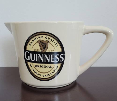 Guinness stoneware water jug - guinness,