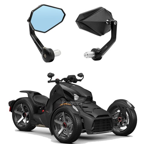 22mm bar end mirror - 2x, 7/8"