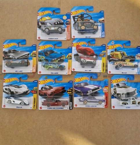 X10 mixed hotwheels sealed - mixed,