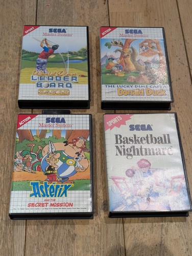 Sega master system games - sega,