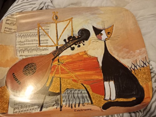 Musical cat metal melamine - musical, metal/melamine
