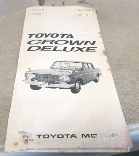 1965 toyota crown deluxe - 1965,
