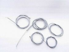Vespa V50 Small Frame Complete Cable Kit Friction Free In Grey Color