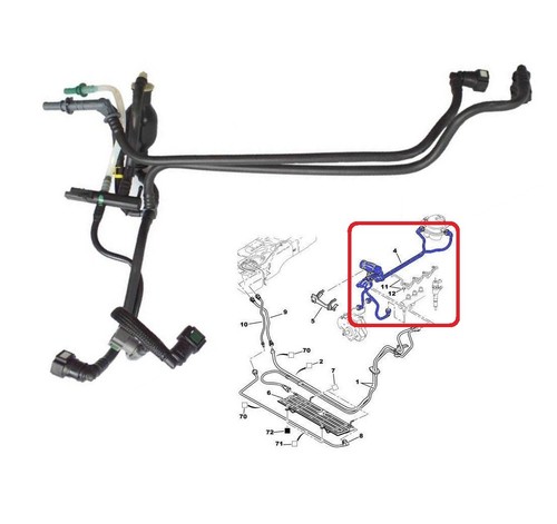 Fuel hose pipe - pipe&hand, primer