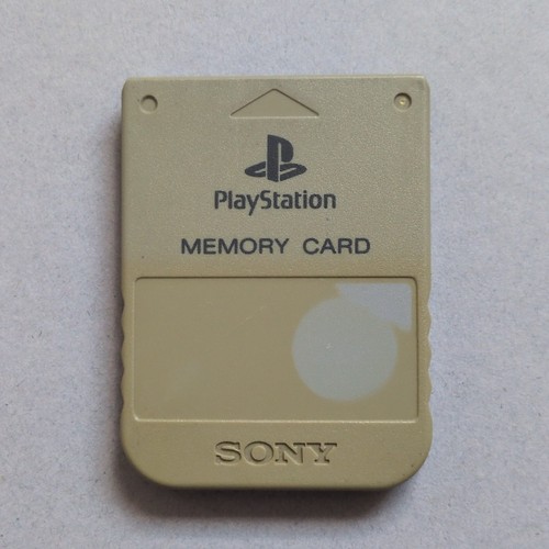 Ps1 memory card - ps1, official