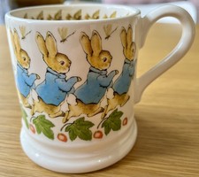 Peter Rabbit 1/2 Pint Mug Emma