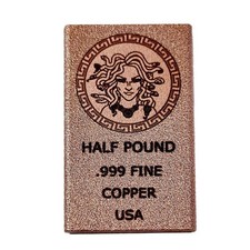 Medusa Copper Bar  Bullion 999