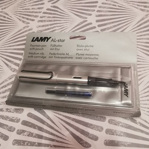 Lamy star fountain pen - al-star,