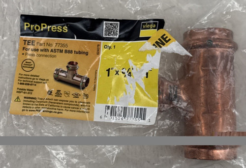 Viega propress 3 4 - 1, x